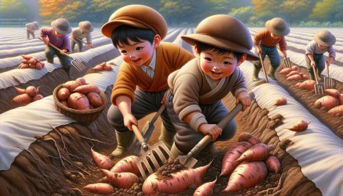 Copilot作：おいもほり