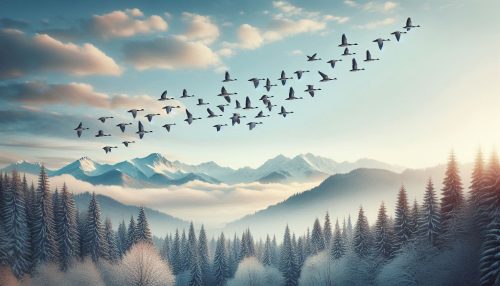 Copilot作：鴻雁来