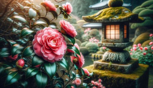 Copilot作：山茶花