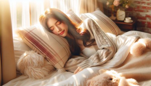 Designer作：気持ちよさそうに眠るお嬢様