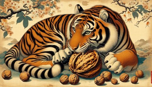 Designer作：虎と胡桃