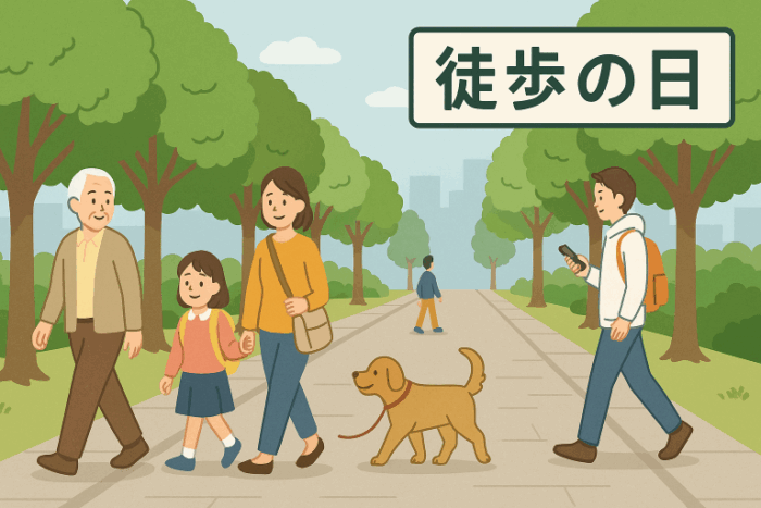 ChatGPT Image 徒歩の日