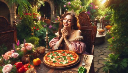 Designer作：ピザ好き女王