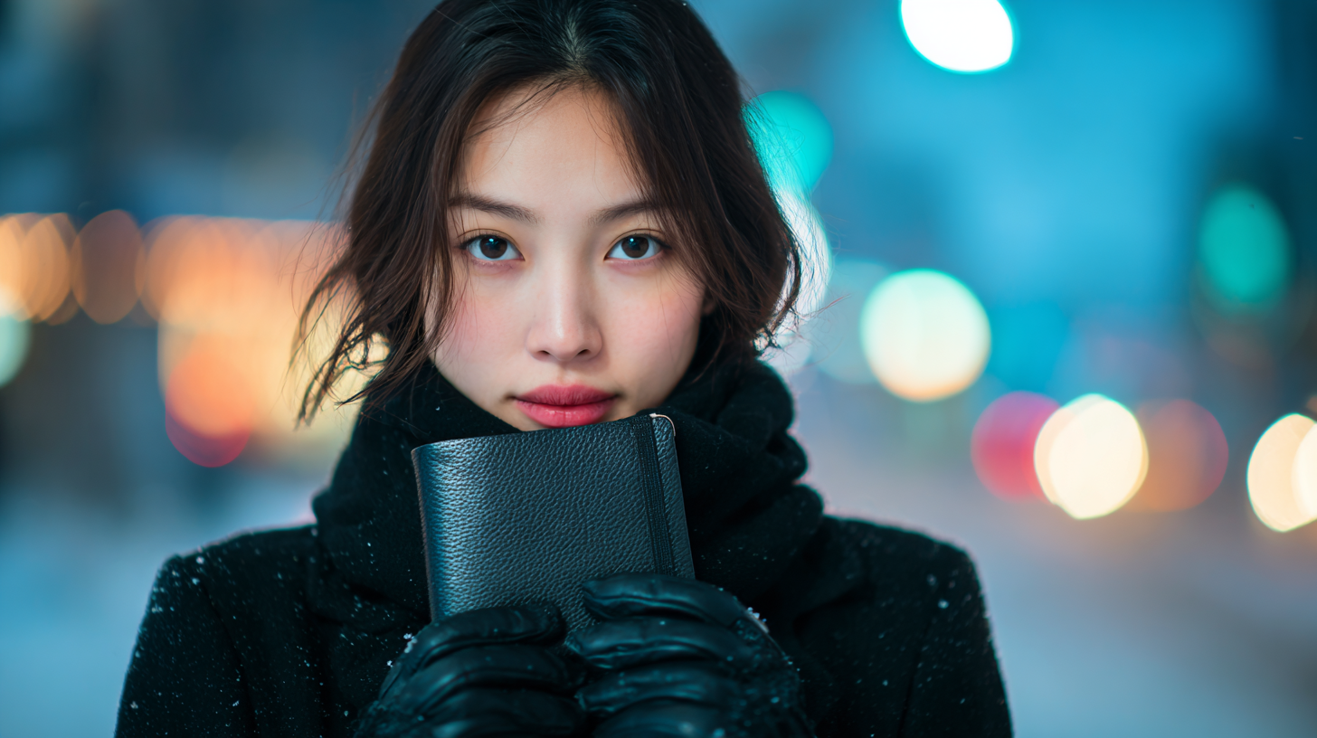 Midjourney作：黒皮の手帳ネキ