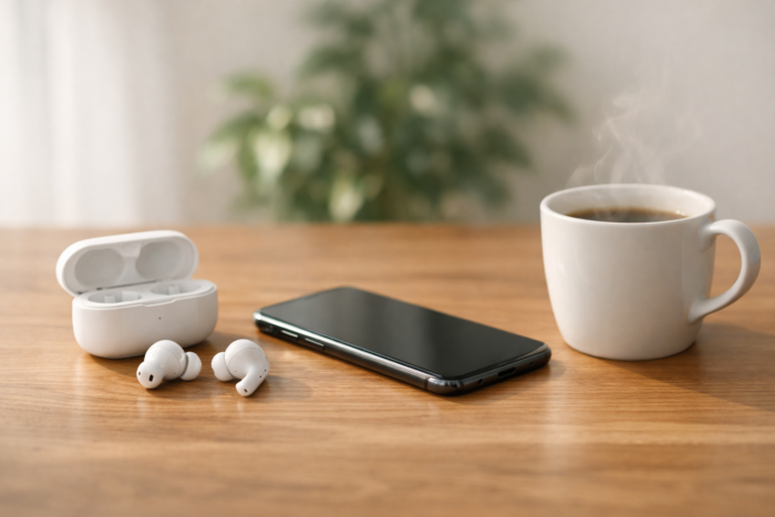 ChatGPT Image イヤホンの日