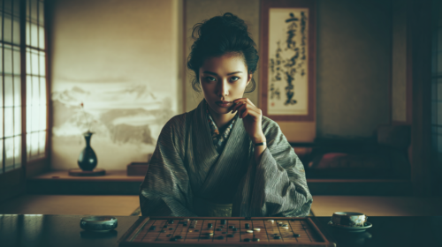 Midjourney作：囲碁ネキ